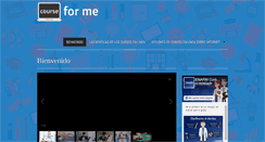 Desktop Screenshot of courseforme.es